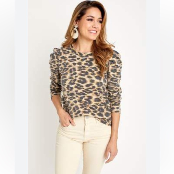Anthropologie Moth Animal Print Sweater - Picture 1 of 8
